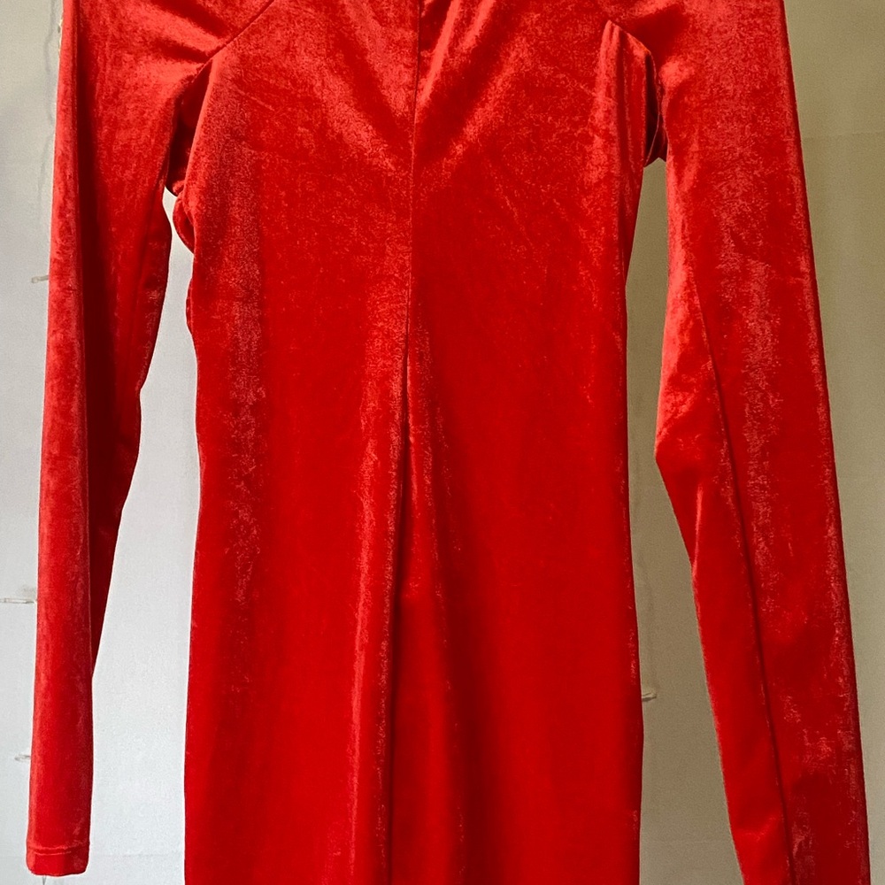 Wild Fable Red Velvet Kids Dress